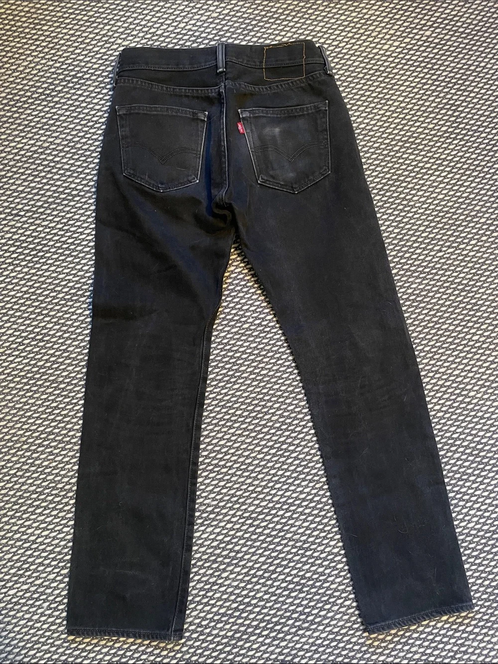 Levi’s 505 Men's Black Straight-Leg Jeans